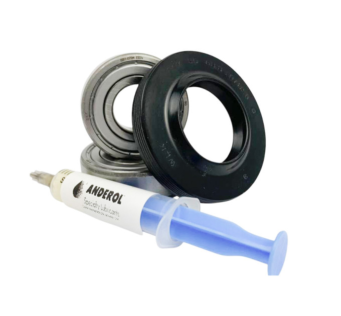 Подшипники SKF 6204, 6205 и сальник 35*63,3*9/12,5 для стиральных машин Indesit / Ariston