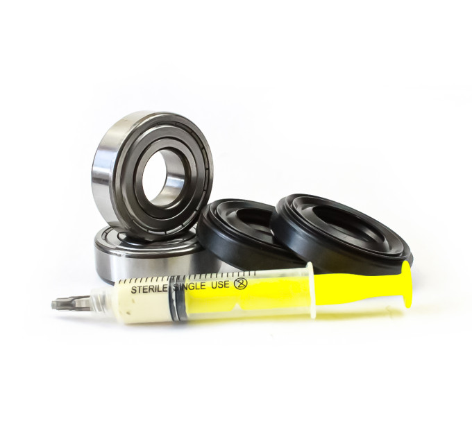 Подшипники для стиральной машины Bosch SKF 204, SKF 204 и сальники 28*52*9.5/11.5 (2 шт)