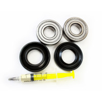Подшипники для стиральной машины Bosch SKF 204, SKF 204 и сальники 28*52*9.5/11.5 (2 шт)