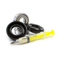 Подшипники для стиральной машины Bosch SKF 204, SKF 204 и сальники 28*52*9.5/11.5 (2 шт)