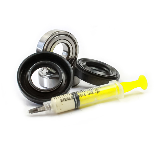 Подшипники для стиральной машины Bosch SKF 204, SKF 204 и сальники 28*52*9.5/11.5 (2 шт)