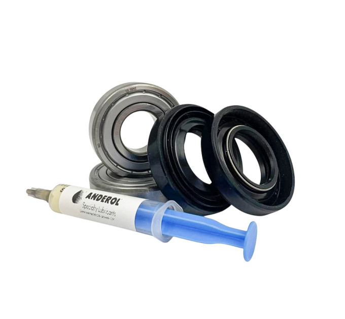 Подшипники для стиральной машины Bosch SKF 6204, 6204, сальники 28*52*9.5/11.5 (2 шт)