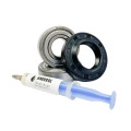 Комплект подшипников SKF 204 + 205 с сальником 30×53,5×10/14,1 для стиральной машины Indesit / Ariston / Hotpoint