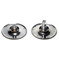 Фланці для Electrolux, AEG, Zanussi вал H=45.8 мм з проточкою, під 6203 та супорти  099, 098