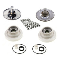 Фланці для Electrolux, AEG, Zanussi вал H=45.8 мм з проточкою, під 6203 та супорти  099, 098