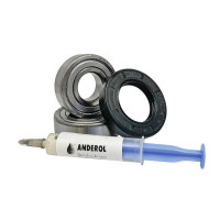 Підшипники до пральних машин Indesit SKF 6204, 6205, сальник 30*52*10