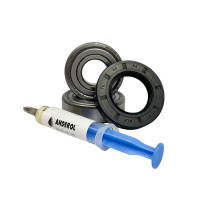 Підшипники до пральних машин Indesit SKF 6204, 6205, сальник 30*52*10