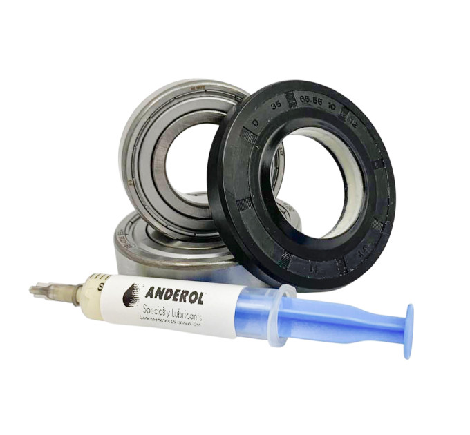 Подшипники для стиральной машины Samsung SKF 6205, 6206, оригинальный сальник 35*65.55*10/12