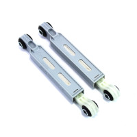 Амортизаторы для стиральной машины AEG, 100N (отв. 10 мм, L=185 мм) квадратные, серые (Италия) - 8996453289507 / 8996451209606 / 8996450506309 / SAR008ZN