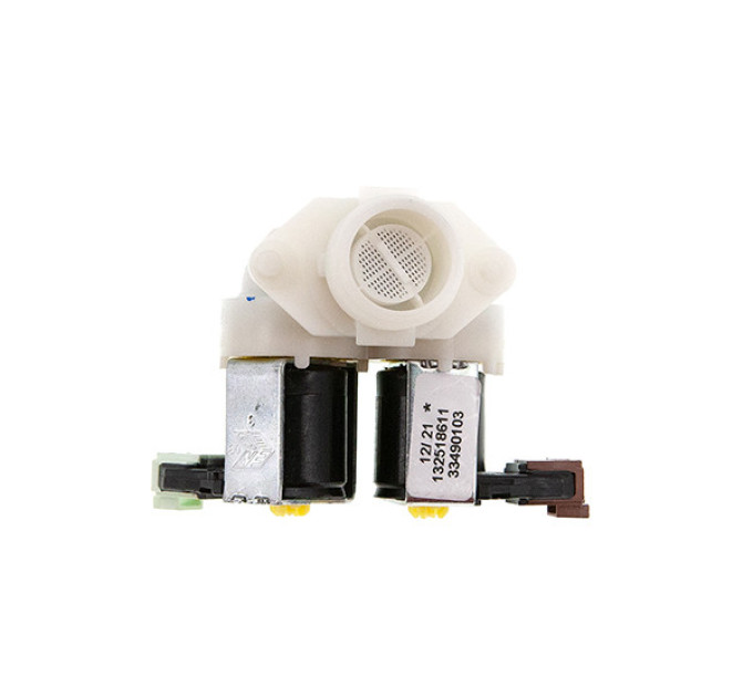 Клапан для пральної машини Electrolux, 2/180, d=11.5/13.5 мм, під фішку - 1325186110