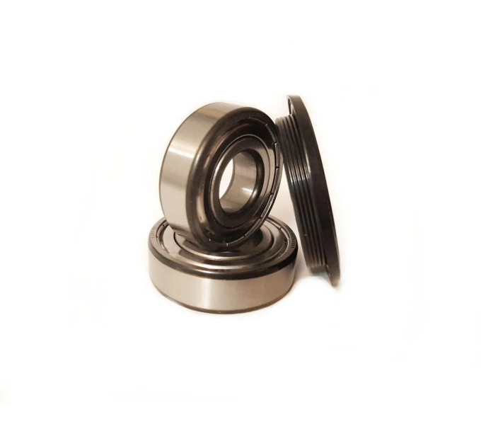 Подшипники для стиральной машины Indesit, Ariston SKF 203 ZZ и SKF 204 ZZ,  сальник 25*47/64*7/10,5