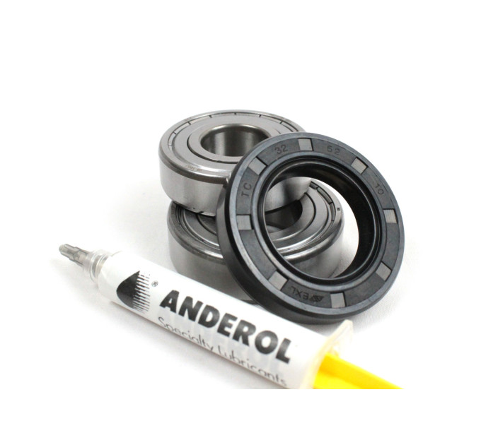 Підшипники для пральної машини Ardo SKF 204, SKF 205 і сальник 32×52×10 — комплект для ремонту