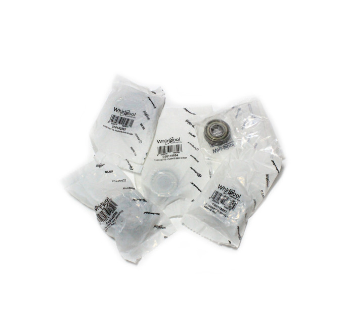 Підшипники пральних машин Electrolux, Zanussi, AEG NSK 6204, NSK 6205, сальник 30*52*10/12