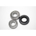 Підшипники для пральної машини Ariston  NSK 202,  NSK 203 і сальник 22x40x8.5/11.5