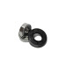 Комплект подшипников для стиральной машины Candy SKF 203 ZZ и SKF 204 ZZ с сальником 25*47*10/12