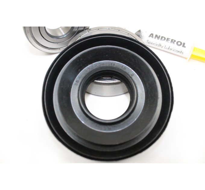Подшипники для стиральной машины Bosch, Siemens SKF 6205, SKF 6206 и сальник 35*72/84*11/18-2