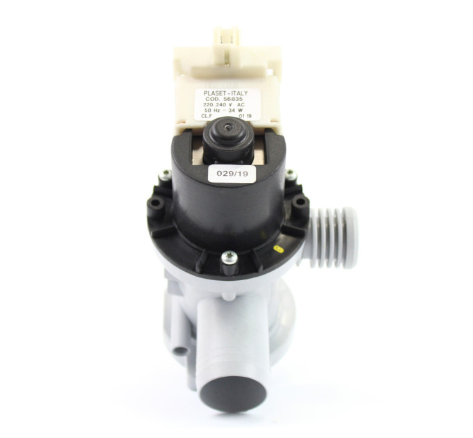 Насос для стиральной машины Ariston, Indesit (Plaset 56835 / 61868) - C00085617 / C00050334 / 163AR14