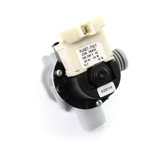 Насос для стиральной машины Ariston, Indesit (Plaset 56835 / 61868) - C00085617 / C00050334 / 163AR14