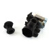 Сливной насос для стиральной машины Bauknecht, Whirlpool (Plaset 48384 / 60936) - 02/5100.0000.7501 / 48123601