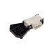 Замок люка стиральной машины Ariston-Indesit (KM Concore / Metalflex ZV-446) - E116001575905 / 085194