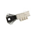 Замок дверей для стиральной машины Indesit (ROLD DA266241 / DA266 85677179A) - C00091911