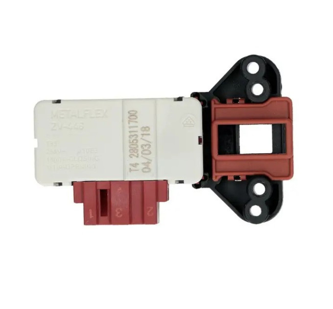 Замок дверей для стиральной машины Beko (Metalflex ZV-446 T3) - 2805311600 / 2805310200 (зам.  2805310800)