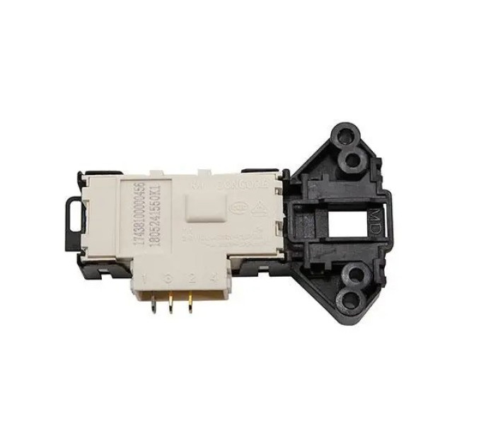 Замок дверей для пральної машини Beko (KM Concore MD) - 17438100000456 / 00216001005900 (заст. 2805310400 /