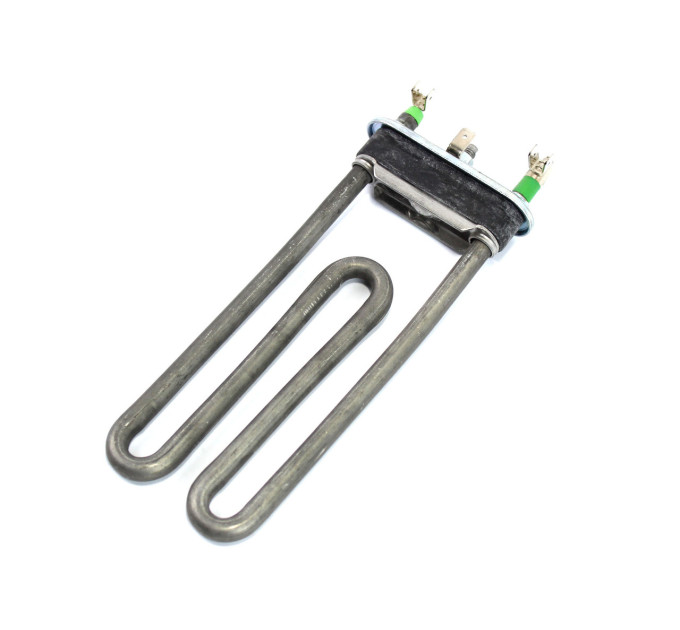 ТЭН 1800 W L=170 мм для стиральной машины Ariston-Indesit подогнутый с отв. и предохр. - 081837/087188 /