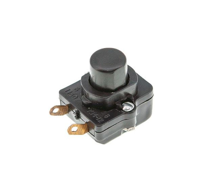 Кнопка живлення порохотяга Ракета КМ-12 (250V, 6A)