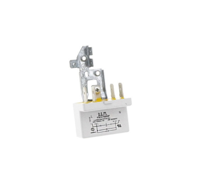 Сетевой фильтр для посудомоечной машины  Indesit, Ariston, Hotpoint, Whirlpool (DEM F3CC72002F) - 813410489