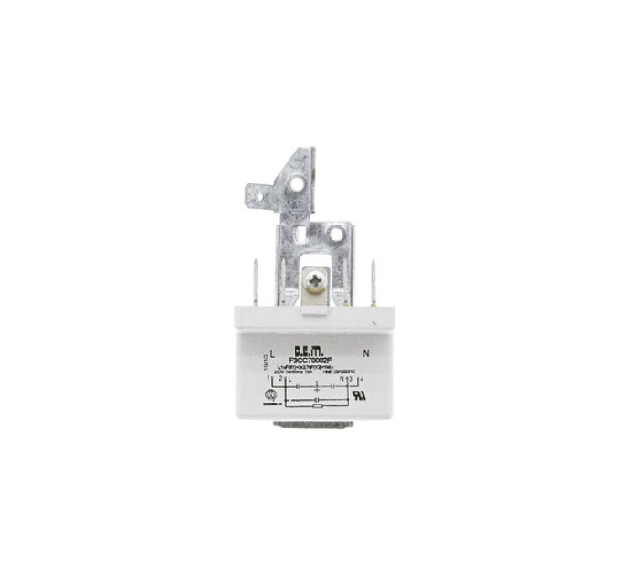 Сетевой фильтр для посудомоечной машины  Indesit, Ariston, Hotpoint, Whirlpool (DEM F3CC72002F) - 813410489