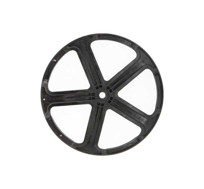 Шків барабана для пральної машини Zanussi (чорний пластик) - 1084895075 / 1084895000