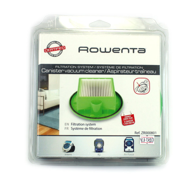 Фільтр вихідний HEPA для пилососа Rowenta Intens, R2, Air Force - ZR000801