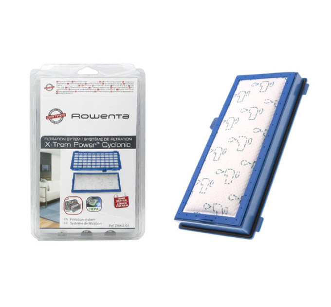 Фільтр вихідний HEPA для пилососа Rowenta X-Trem Power Cyclonic (207x98 мм) - RS-RT3931 / ZR902301