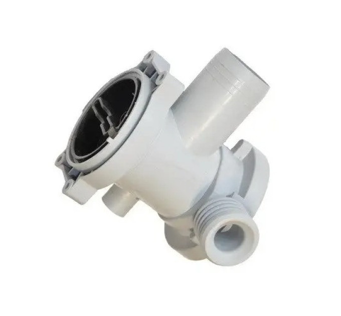 Корпус помпы для стиральной машины Indesit, с фильтром (для помпы C00085617 / C00050334 / 163AR14)