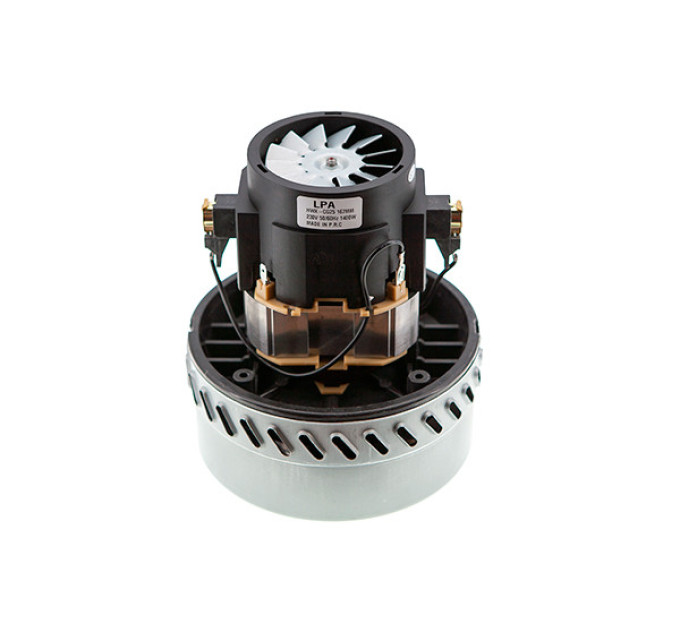 Двигун LPA HWX-CG25 167mm (H=167 мм, d=143 мм, 1400W), для миючого порохотяга Thomas, Soteco, двостадійний