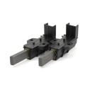 Щетки двигателя стиральной машины Ariston с щеткодержателем (L) - C00273898, пара