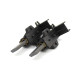 Щетки двигателя стиральной машины Ariston с щеткодержателем (L) - C00273898, пара