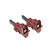 Щетки двигателя стиральной машины Ariston, с щеткодержателем (R) - C00196544 / C00047318 / 162AR43