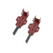 Щетки двигателя стиральной машины Ariston, с щеткодержателем (R) - C00196544 / C00047318 / 162AR43