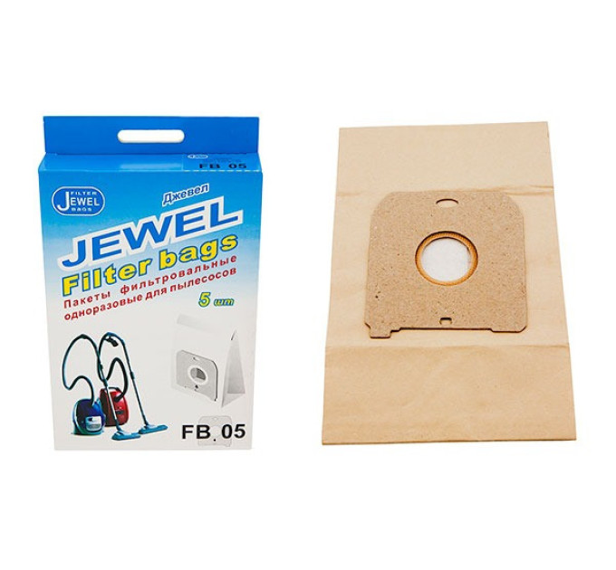 Мешок одноразовый Jewel FB-05 (комплект 5 шт)