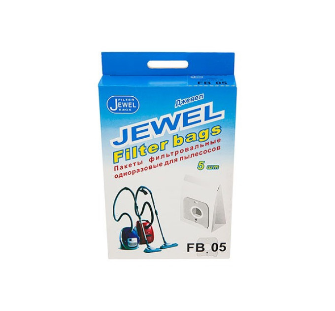 Мешок одноразовый Jewel FB-05 (комплект 5 шт)