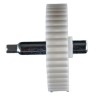 Шестерёнка D-6, с металлическим валом для мясорубок Panasonic/ Mirta/ Saturn