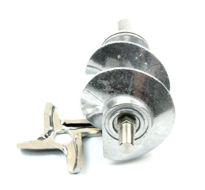 Шнек и нож мясорубки Moulinex SS-989843 / XF911101