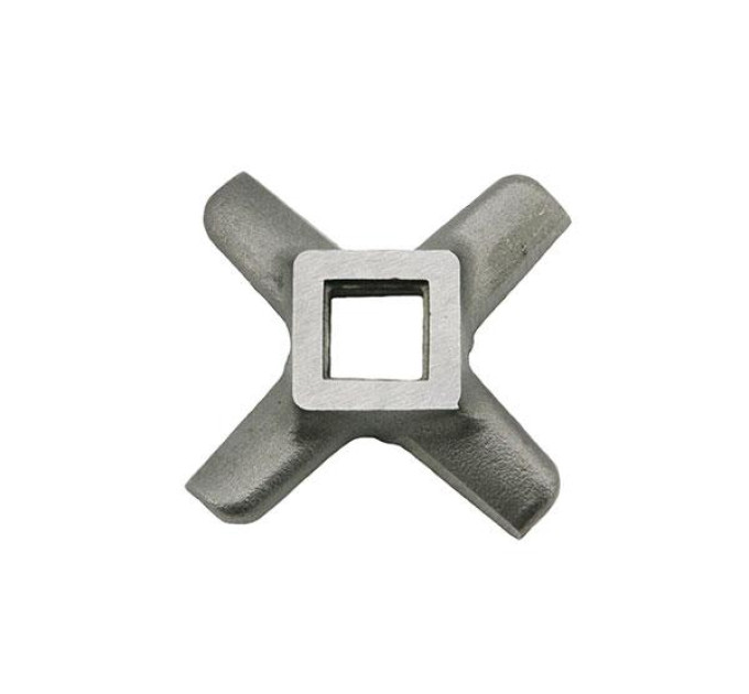 Нож для мясорубки DeLonghi (L=53 мм, квадрат=10.2 мм, H=10.8 мм) - 6020070029 (оригинал)