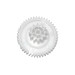 Шестерня середня для м'ясорубки Bosch ProPower MFW45020 (D=70/30 мм, H=43/16 мм)