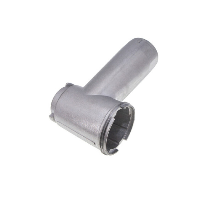 Корпус мясорубки (тубус) + шнек + гайка для кухонного комбайна Moulinex MS-0A13272 / MS-650865