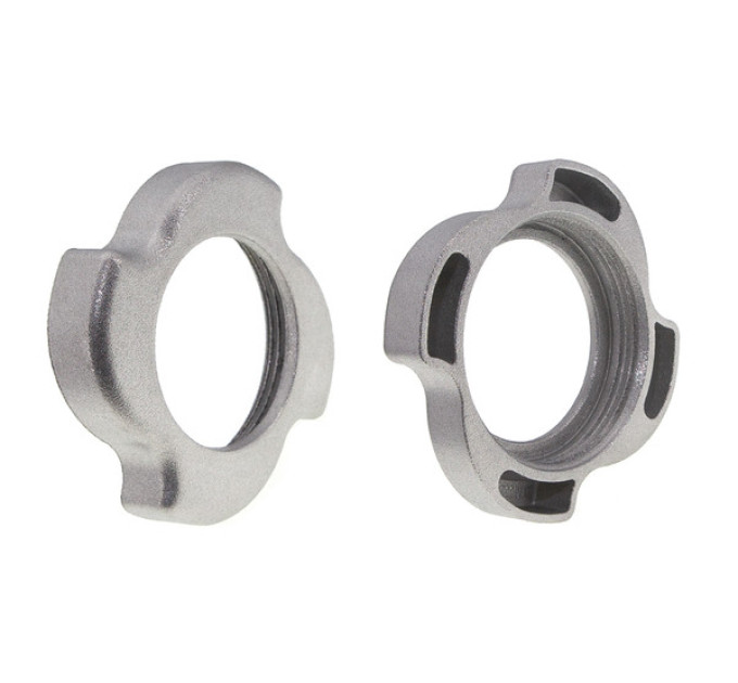 Корпус мясорубки (тубус) + шнек + гайка для кухонного комбайна Moulinex MS-0A13272 / MS-650865