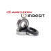 Комплект подшипников SKF 204 + 205 с сальником 30×53,5×10/14,1 для стиральной машины Indesit / Ariston / Hotpoint