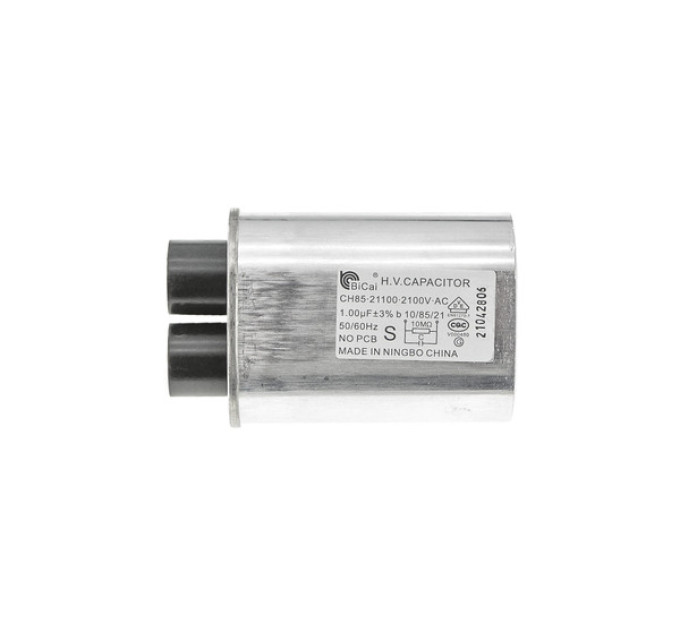 Конденсатор BiCai CH85-21100, 1,0 мкФ 2100V (2+2) для СВЧ - LG 0CZZW1H004B / EAE61082101